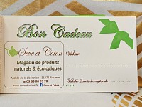 bon cadeau bon d'achat